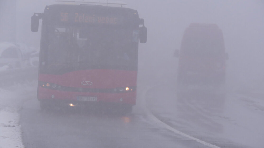 Na Kopaoniku tri centimetara snega, vidljivost smanjena na 500 metara 1