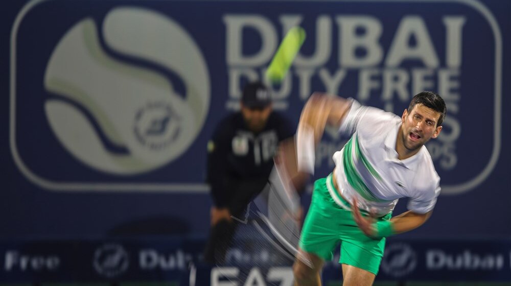 Poznato kad počinje prvi meč Novaka Đokovića u Dubaiju 1