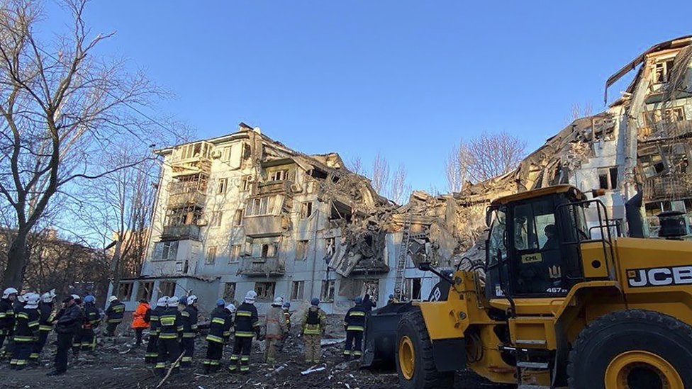 dom v zaporožьe posle udara