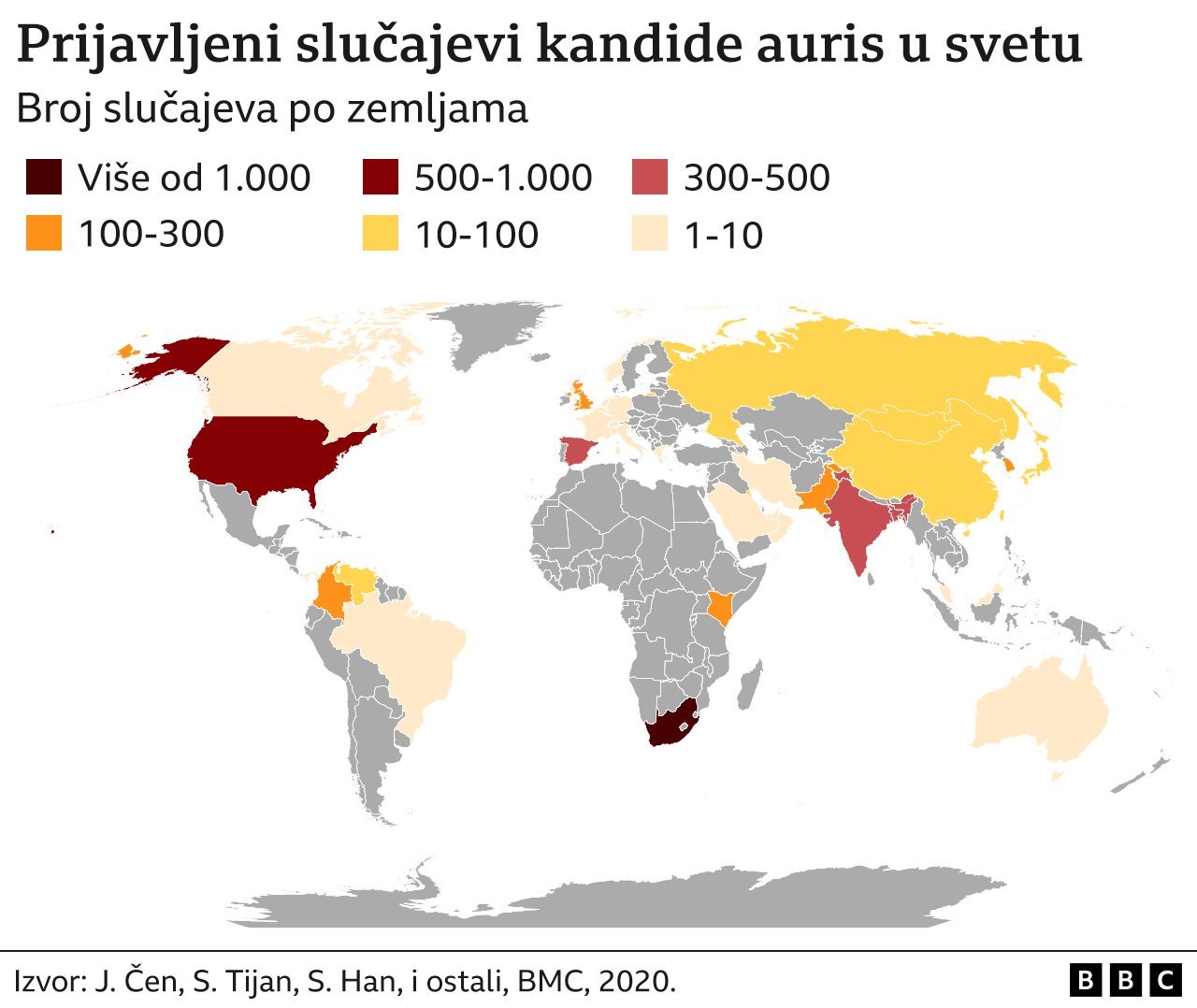 prijavljeni slučajevi