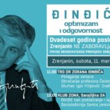 Novi Optimizam obeležava dve decenije od ubistva Zorana Đinđića 11. marta u Zrenjaninu 15