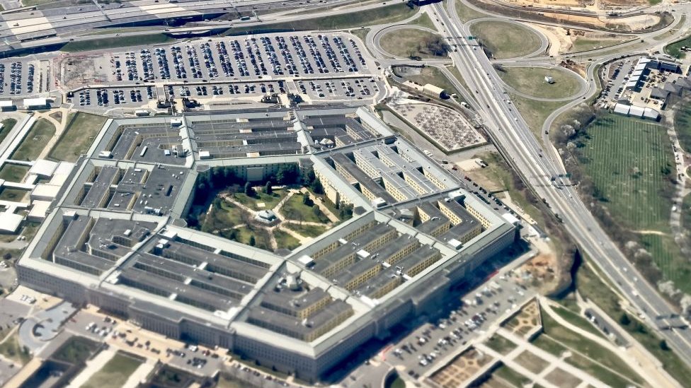 Ariel shot of the Pentagon