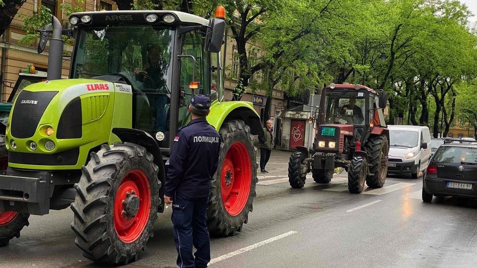 Protest poljoprivrednika u Subotici