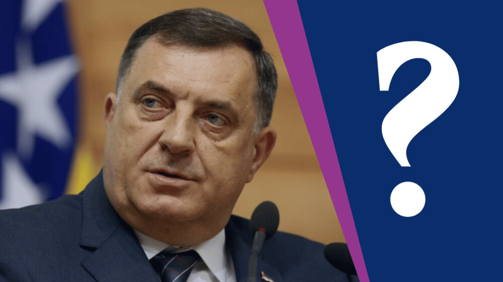 Da li je Dodik "nacionalno bogatstvo Srba i Republike Srpske"? 1