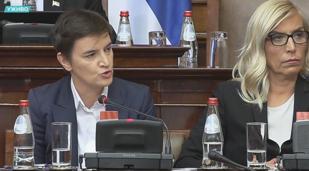 Aleksić optužo premijerku Brnabić za beščašće, a ona ga nazvala lokalnim secikesom (VIDEO) 1