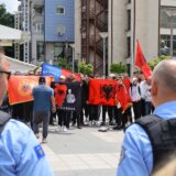 PROTEST ALBANACA U JUŽNOJ MITROVICI