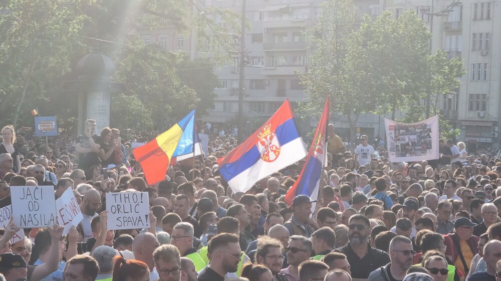 (MAPA) Ruta današnjeg protesta Srbija protiv nasilja u Beogradu 1