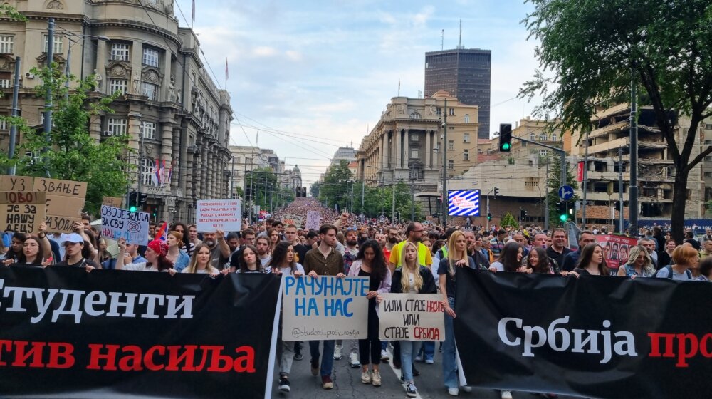 Objavljena ruta osmog protesta Srbija protiv nasilja (MAPA) 1