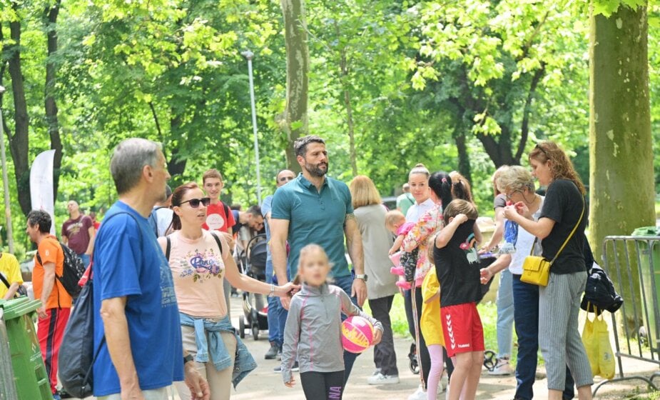 "Olimpijski dan" organizovan u Hajd parku u Beogradu, Šapić poručio da je došao kao u porodicu 1