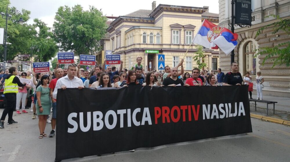 Protest “Srbija protiv nasilja” u sredu u Subotici 1