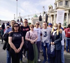 Zmaja od papira se više niko ne plaši, on mora da ode: Kragujevčani po peti put masovno na protestu „Srbija protiv nasilja” (FOTO) 6