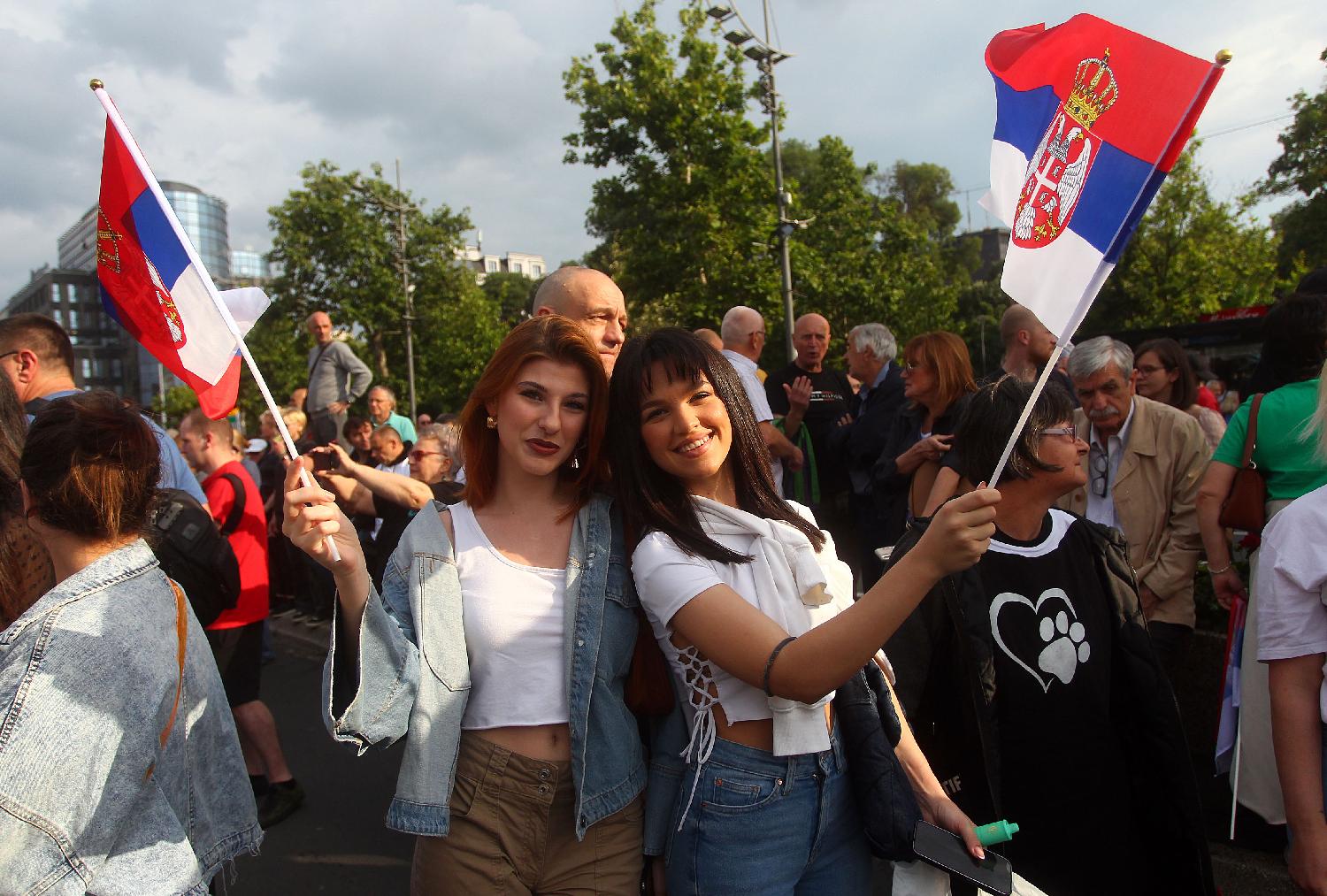 (FOTO) Kako je izgledao sedmi protest "Srbija protiv nasilja" 4