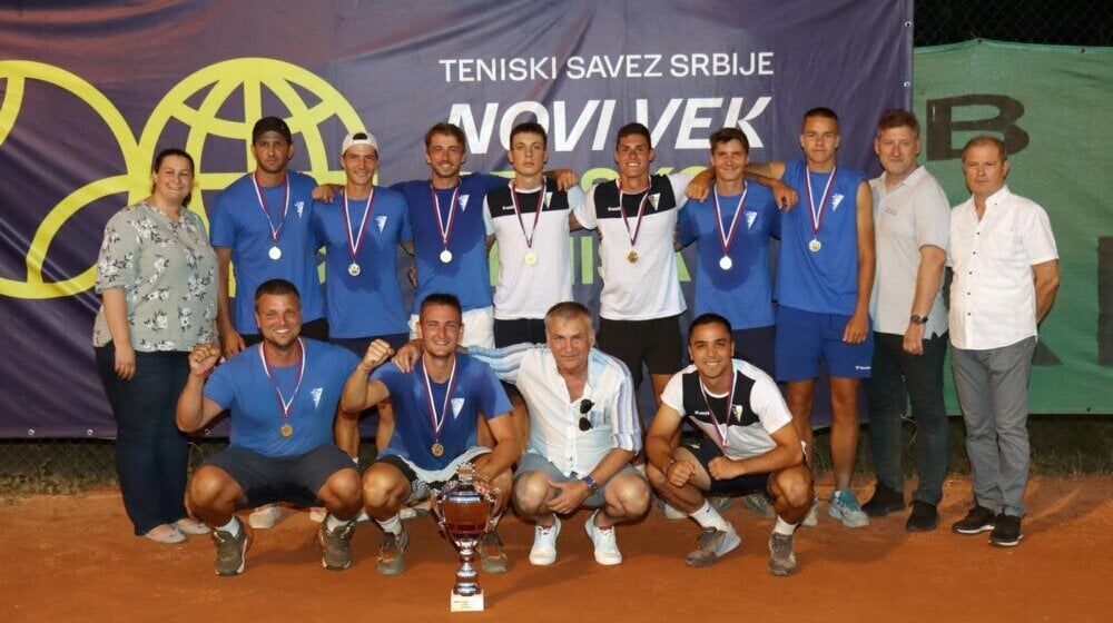 Teniseri subotičkog “Spartaka” ekipni prvaci Srbije 1