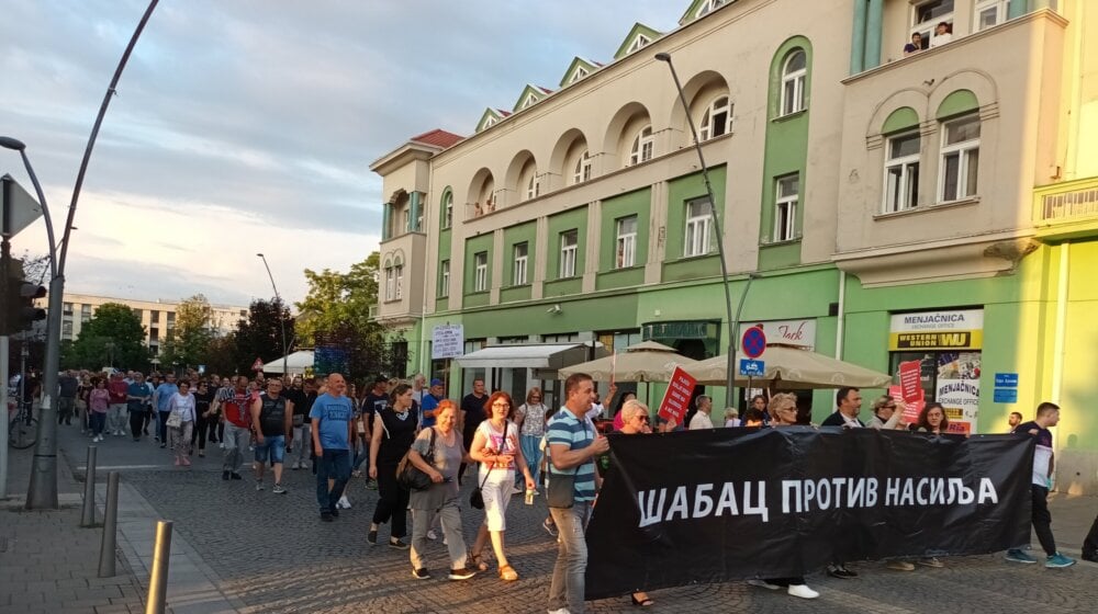 Treći protest ”Srbija protiv nasilja” u Šapcu: Država štiti kriminal 1