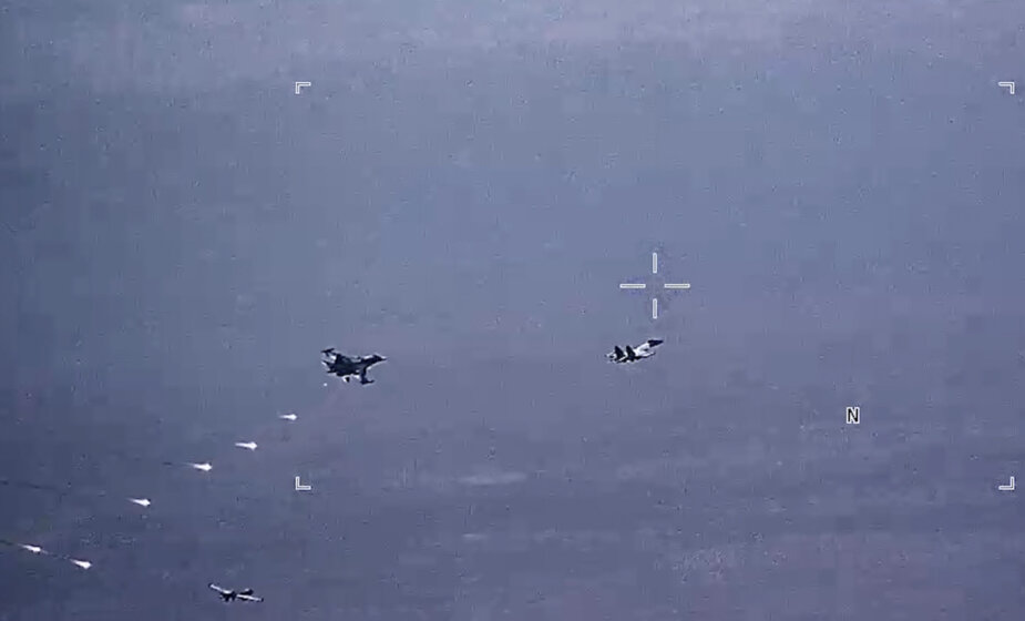 Ruski borbeni avioni ponovo presretali američke dronove iznad Sirije 1