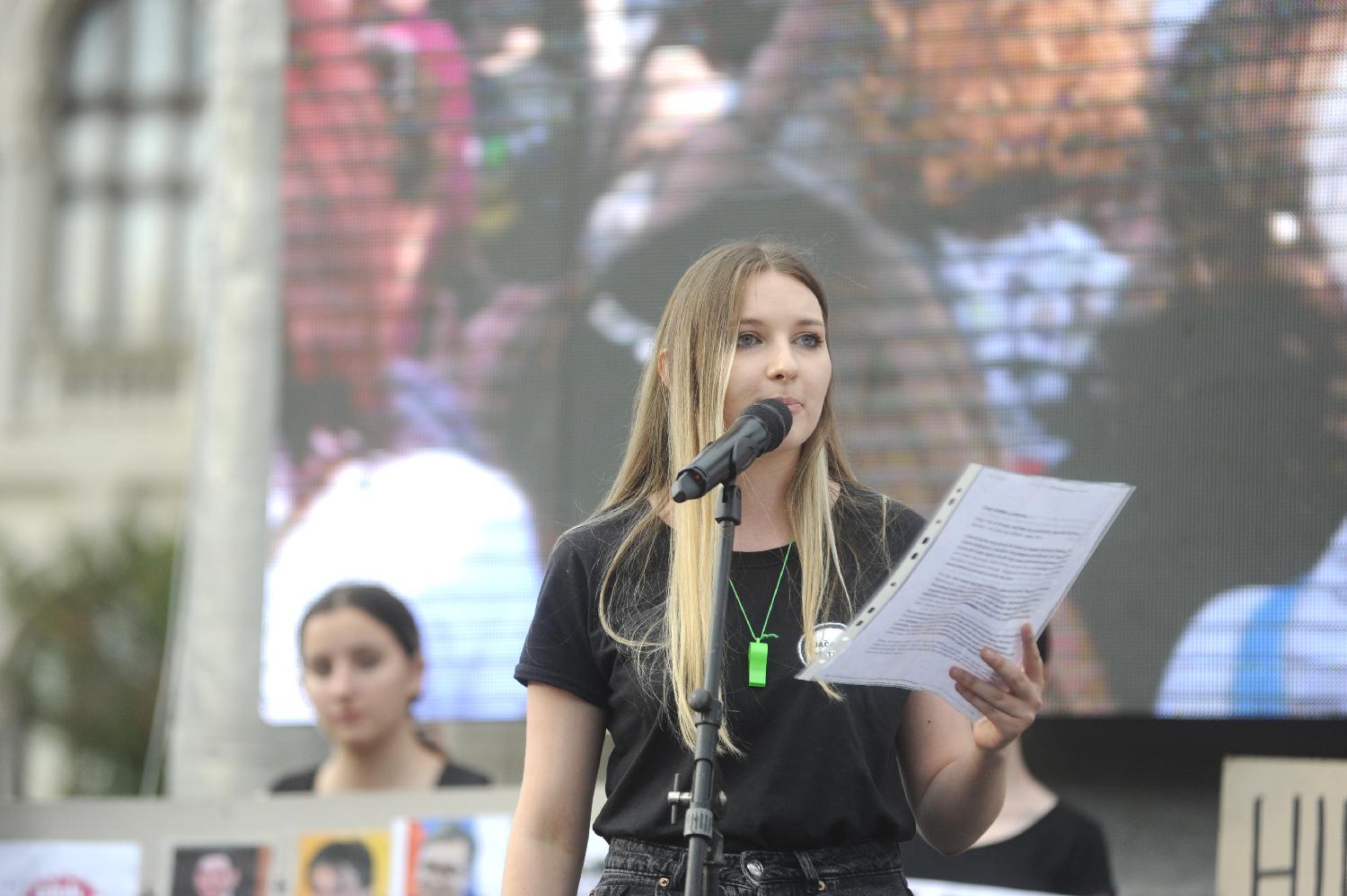 (FOTO, VIDEO) Kako je izgledao deveti protest „Srbija protiv nasilja“ 3