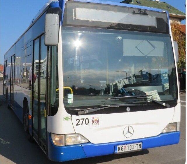 Izmenjen red vožnje na liniji 608 gradskog prevoza u Kragujevcu 1