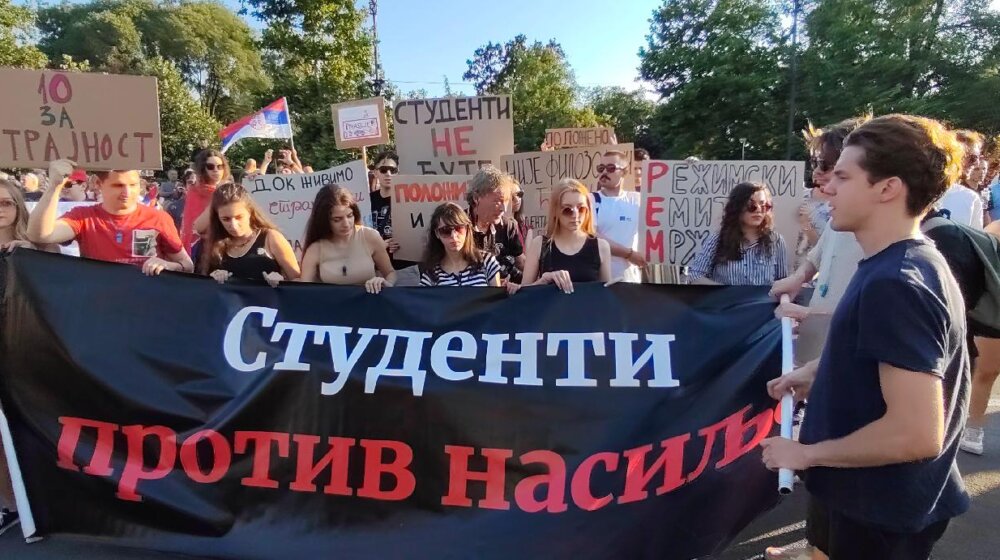 Studenti protiv nasilja predali dopis premijerki Ani Brnabić 1