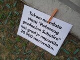 “Nećemo dozvoliti da nasilje definiše našu budućnost”: Održan treći protest “Srbija protiv nasilja” u Subotici 9