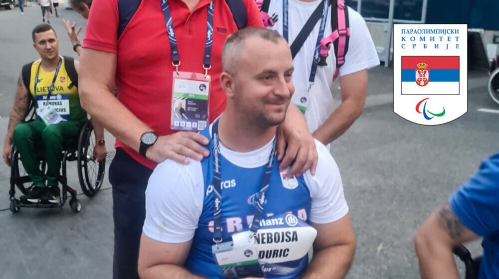 Nebojša Đurić peti u bacanju diska na Svetskom prvenstvu u Parizu 1