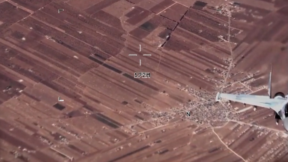 SAD objavile video snimak ruskih borbenih aviona kako presreću američke dronove iznad Sirije (VIDEO) 1
