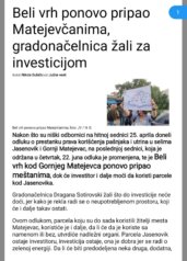 Završen protest “Srbija protiv nasilja” u Nišu: Građani izabrali najveće afere lokalne vlasti 2