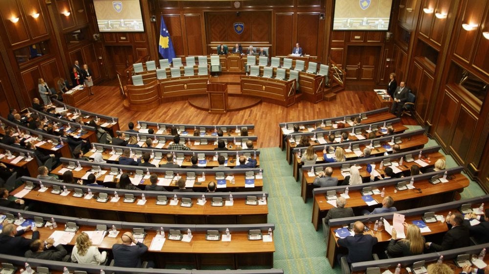 Kosovo's parliament approved Glauk Konjufca as the new speaker