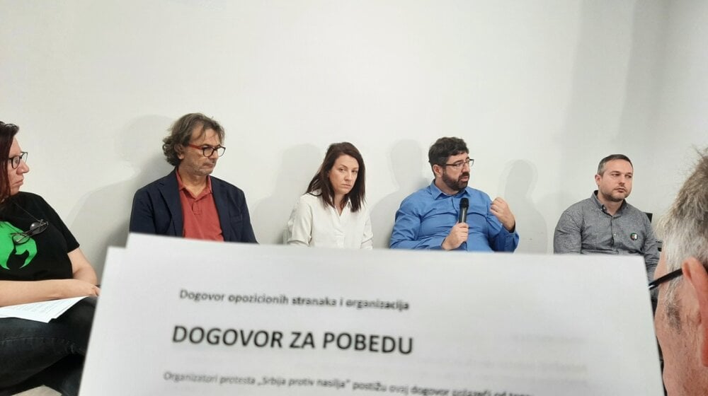 Dogovor opozicije vodi pobedi, poručili poslanici Zeleno-levog fronta 1
