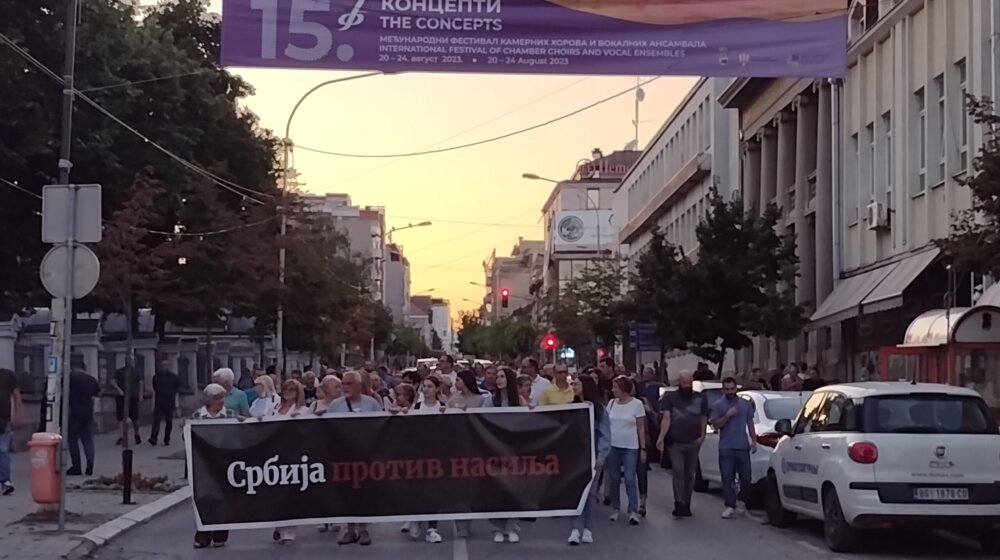 Kragujevački protest Srbija protiv nasilja se ovog vikenda „seli” u Kraljevo u znak podrške Predragu Voštiniću 1