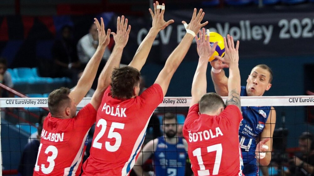 Odbojkaši Srbije u četvrtfinalu Evropskog prvenstva 1