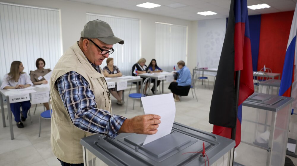 Sabotaže na biračkim mestima u ukrajinskim regionima koje je okupirala Rusija 1
