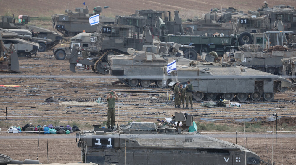 Izraelska vojska saopštila da napada položaje Hamasa u istočnom delu Rafe 1