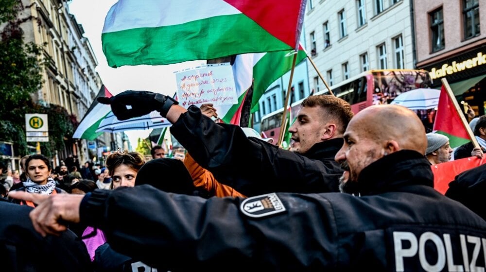 propalestinski protest u berlinu, nemačka
