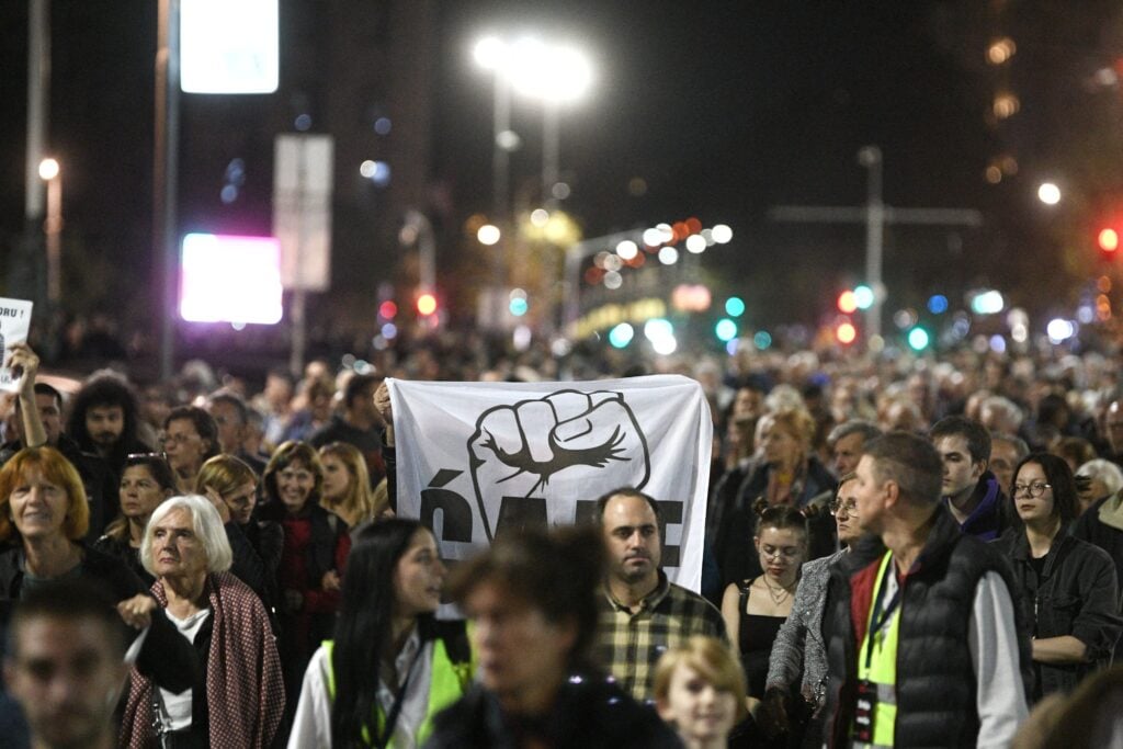 Protest u Beogradu u 10 fotografija (FOTO) 5