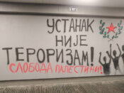 SKOJ podržao mural podrške Palestini u centru Beograda (FOTO) 3