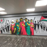 SKOJ podržao mural podrške Palestini u centru Beograda (FOTO) 4