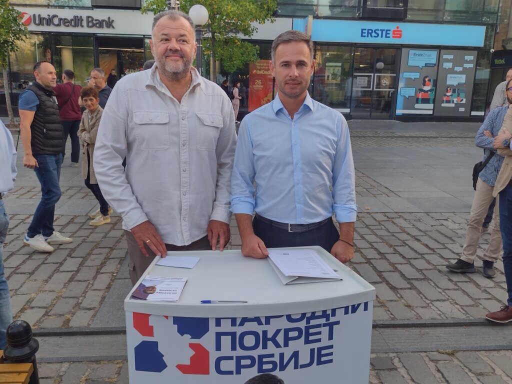 Naredne nedelje ćemo saopštiti građanima kako ćemo nastupiti na izborima, poručio Miroslav Aleksić u Kragujevcu 2