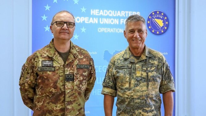Komandanti Kfora i Eufora o bezbednosnoj situaciji u Bosni i na Kosovu 1