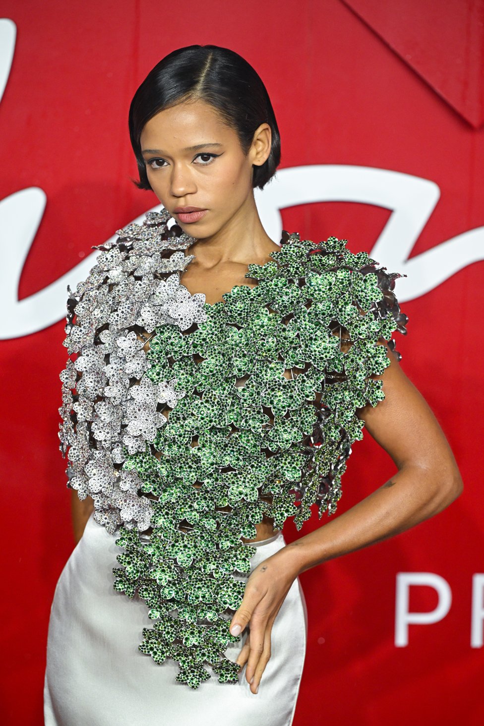 Taylor Russell attends The Fashion Awards 2023 presented by Pandora at the Royal Albert Hall on December 04, 2023 in London, England.