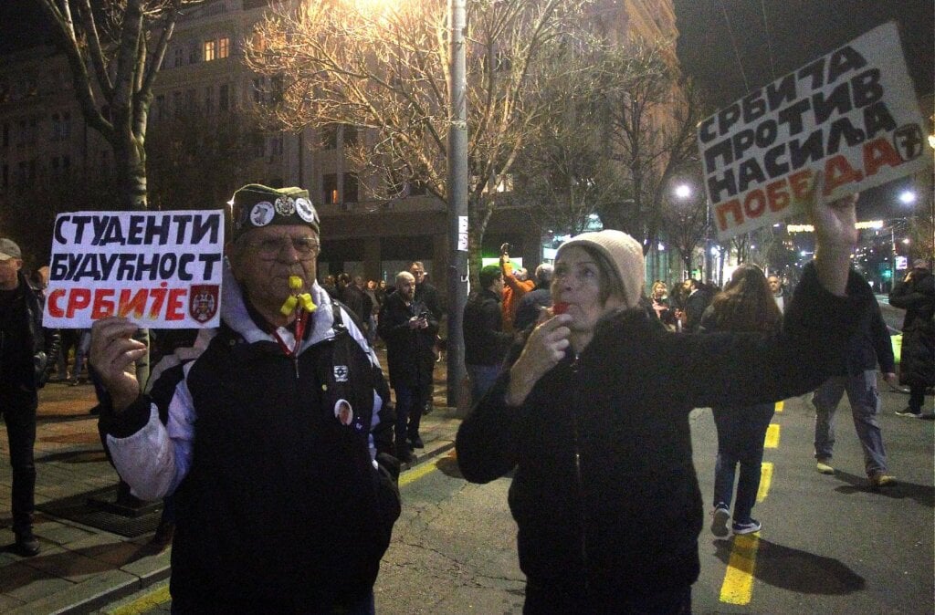 Kako je izgledao deveti protest koalicije „Srbija protiv nasilja“ u slikama (FOTO) 2
