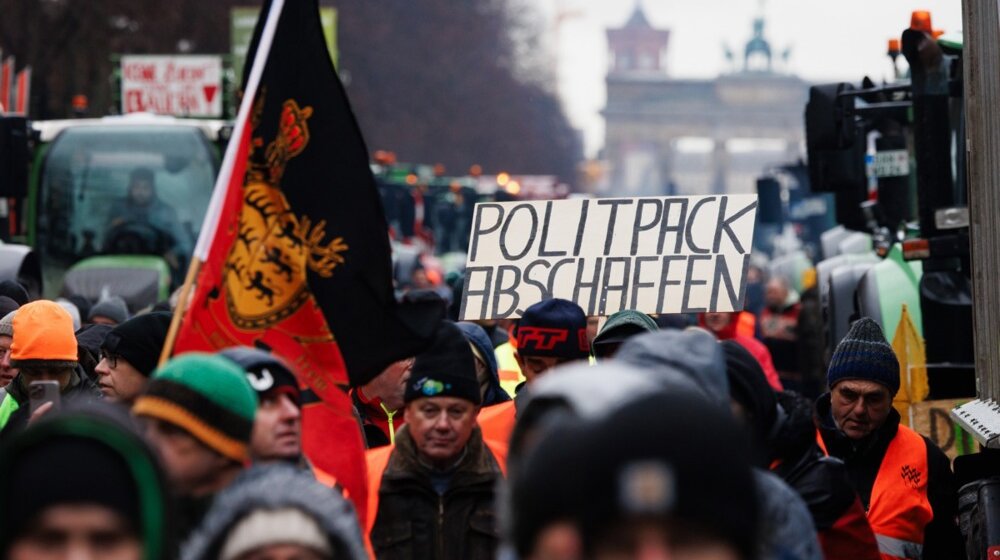 "Nema više novca": Nemački ministar finansija poručio poljoprivrednicima koji štrajkuju 1