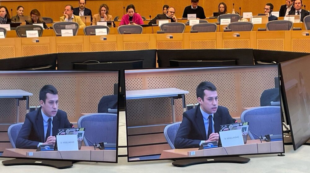 Veselinović: U Evropskom parlamentu smo ponovili da je neophodna nezavisna međunarodna istraga 1