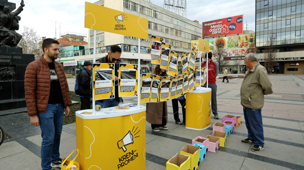 Pokret "Kreni Promeni" u Nišu predao izbornu listu 1