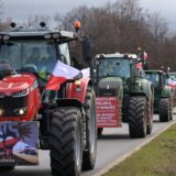 Protest poljoprivrednika u Poljskoj: Traktori blokirali puteve, prosuto žito na granici sa Ukrajinom 11
