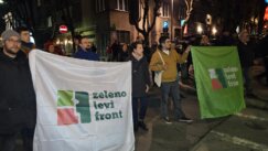 Pripadnici neonacističke grupe obeležili godišnjicu smrti Milana Nedića, nešto dalje građani protestvovali zbog skupa (FOTO) 5