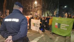 Pripadnici neonacističke grupe obeležili godišnjicu smrti Milana Nedića, nešto dalje građani protestvovali zbog skupa (FOTO) 4