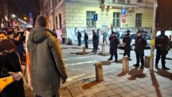 Pripadnici neonacističke grupe obeležili godišnjicu smrti Milana Nedića, nešto dalje građani protestvovali zbog skupa (FOTO) 2