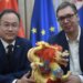 Vučić na ručku sa kineskim ambasadorom: U Srbiji je običaj da se uz bogatu trpezu sa prijateljima razgovara o planovima za budućnost... 5