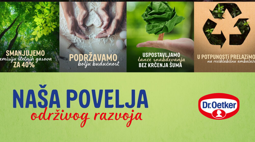 Dr. Oetker povelja održivog razvoja 1