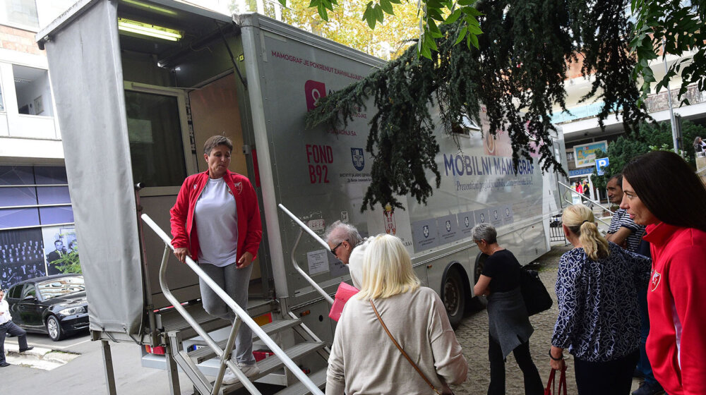 U mobilnom mamografu u Beogradu urađeno više od 6.000 mamografija, termini za Batajnicu popunjeni 7